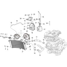 F21 COOLING SYSTEM ASSY.