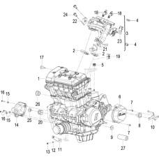 F23 发动机 ENGINE ASSY.