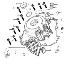 LEFT CRANKCASE COVER