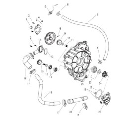 Помпа охлаждения Помпа охлаждения