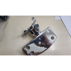 Подножка водителя с кронштейном (платформа без резинок) правая -- INVADER