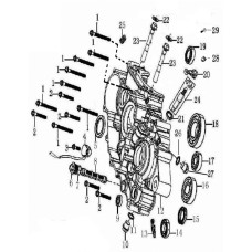 LEFT CRANKCASE