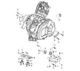 Крепление Двигателя
