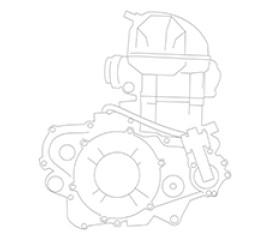 Двигатель смотри в CR6 или в Terra-X-Road 250