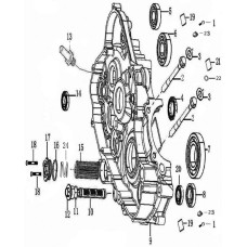 RIGHT CRANKCASE