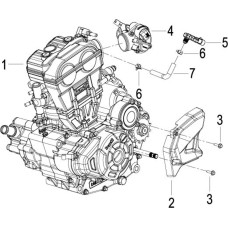 F19 发动机及附件 ENGINE ANG ATTACHMENT ASSY.