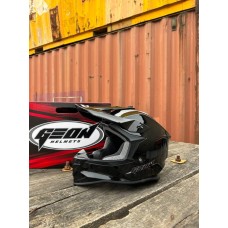 Шлем GEON 633 GLOSSY BLACK SOLID - L