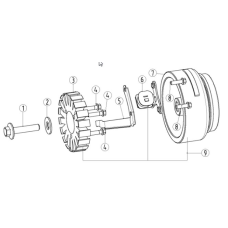 Ротор генератора M5×25