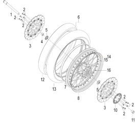 F03 前轮 FRONT WHEEL ASSY.