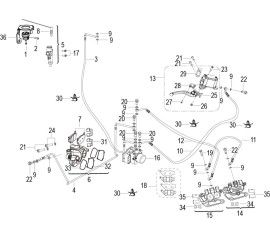 F04 液刹总成 FRONT DISK BRAKE ASSY.