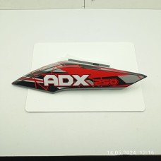 Пластик под сидением задний правый (чёрн. красная наклейка) ADX250