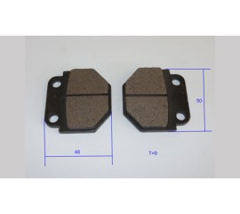 Колодки тормозные CLB125 (50x48x9)