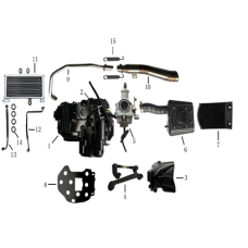 Корпус воздушного фильтра   GEON SCRAMBLER 250