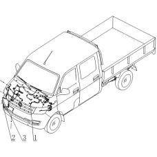 Cabin harness assembly