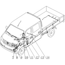Chassis harness assembly