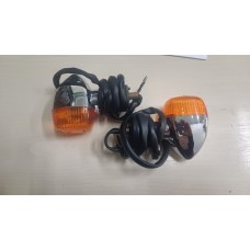 Поворотники задние комплект ( ХРОМ ) -- DAYTONA