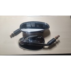 Зеркала хром, пластик, капля (L+R к-т) -- Invader, Daytona