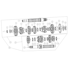 1th Gear,Countershaft