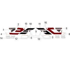 F25 贴花 STICKER ASSY.(FOR RUBY RED F2)