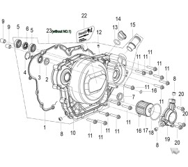 E09 RIGHT COVER ASSY (右盖分总成)