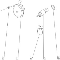 Horn and flasher relay