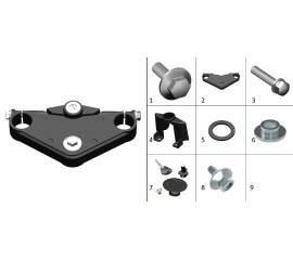 Upper connecting plate