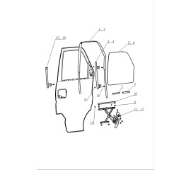 Front windscreen lifter