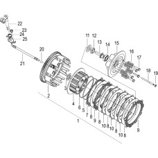 E11 CLUTCH ASSEMBLY (离合器分总成)