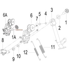 F11 单撑 SIDE STAND ASSY.