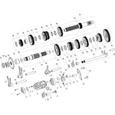 E12 SPEED CONTROL SYSTEM SUB-ASSY（变速系统分总成）