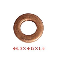 6.3×12×1.6 copper gasket