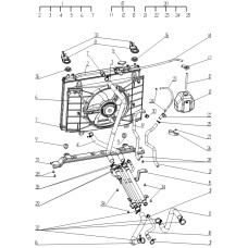 Cooling System — DK12 Gasoline engine