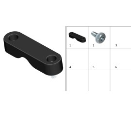 Chain wear-resistant block