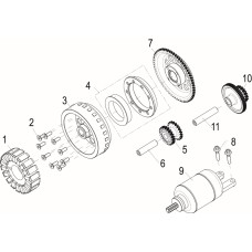 E13 ELECTRIC STARTER ASSY(电起动分总成)
