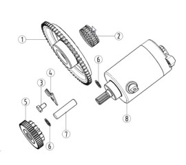 E-13 Electric starting components