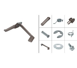 Front right pedal assembly