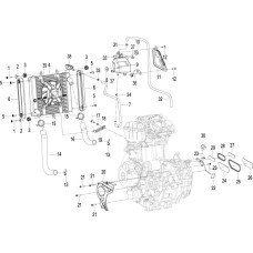 F16 COOLING SYSTEM ASSY.