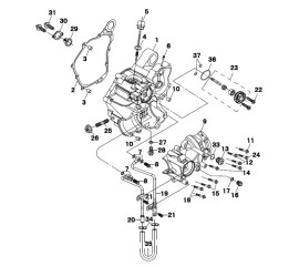 Корпус коробки передач ч.1
