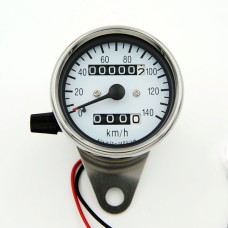 Спидометр "K=1.4 0-140KMH"	60mm LED бел/бел. 0632