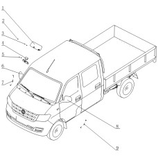 Rearview mirror/sun shield
