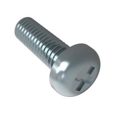 GB818 cross recessed pan head screw M4×12（color zinc）