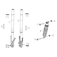 F02 前叉 FRONT FORK ASSY