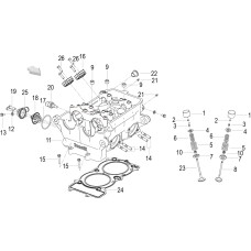 E02 CYLINDER HEAD(气缸盖分总成)