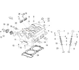 E02 CYLINDER HEAD(气缸盖分总成)