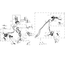 F06 前后制动 REAR DISC BRAKE ASSY