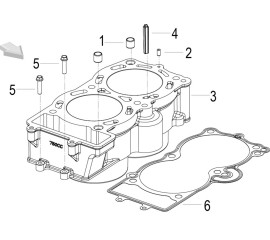 E03 CYLINDER ASSY(气缸体分总成)