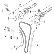 E04 VALVE MECHANISM SUB-ASSEMBLY(配气机构分总成)