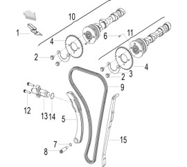 E04 VALVE MECHANISM SUB-ASSEMBLY(配气机构分总成)