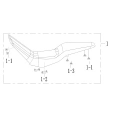 F09 座垫 SEAT ASSY.