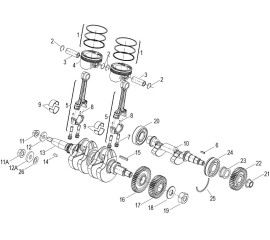 PISTON,CONNECTING ROD & CRANKSHAFT ASSY